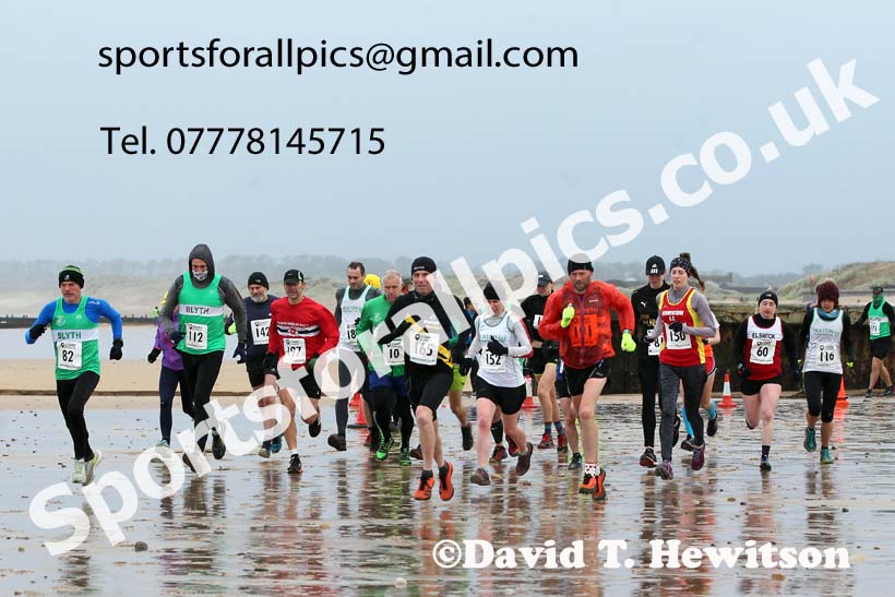 The 2021 Blyth Sands Race, December 5th. Photo: David T. Hewitson/Sports for All Pics